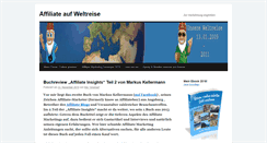 Desktop Screenshot of affiliate-auf-weltreise.de